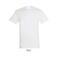 Camiseta de cuello redondo unisex Titan. Color blanco 2.