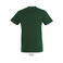 Camiseta de cuello redondo unisex Titan. Color verde oscuro 2.