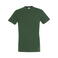 Camiseta de cuello redondo unisex Titan. Color verde oscuro 2.
