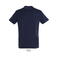 Camiseta de cuello redondo unisex Titan. Color marino francés 2.