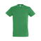 Camiseta de cuello redondo unisex Titan. Color verde.