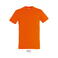 Camiseta de cuello redondo unisex Titan. Color naranja 2.