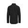 Camisa punto Waffle sostenible hombre Hicksville. Color negro.