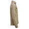 Sobrecamisa punto Waffle sostenible hombre Hicksville. Color khaki.