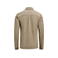 Sobrecamisa punto Waffle sostenible hombre Hicksville. Color khaki.