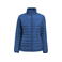 Chaqueta de invierno acolchada sostenible mujer Arches Woman. Color azul.