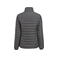 Chaqueta de invierno acolchada sostenible mujer Arches Woman. Color steel grey.