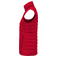 Chaleco acolchado sostenible mujer Arches vest Woman. Color rojo.