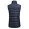 Chaleco acolchado sostenible mujer Arches vest Woman. Color azul marino.