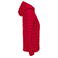 Chaqueta de invierno acolchada con capucha sostenible mujer Meadows Woman. Color rojo.