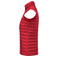 Chaleco acolchado sostenible mujer Meadows vest Woman. Color rojo.