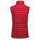 Chaleco acolchado sostenible mujer Meadows vest Woman. Color rojo.