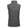 Chaleco acolchado sostenible mujer Meadows vest Woman. Color steel grey.