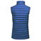 Chaleco acolchado sostenible mujer Meadows vest Woman. Color azul.