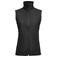 Chaleco softshell sostenible mujer Valley vest Woman. Color negro.