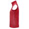 Chaleco softshell sostenible mujer Valley vest Woman. Color rojo.
