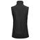 Chaleco softshell sostenible mujer Valley vest Woman. Color negro.