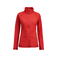 Chaqueta Polar sostenible mujer Zion Woman. Color rojo.
