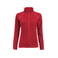 Chaqueta Polar sostenible mujer Zion Woman. Color rojo.