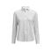 Camisa punto Waffle sostenible mujer Hicksville Woman. Color blanco.