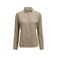 Camisa punto Waffle sostenible mujer Hicksville Woman. Color khaki.