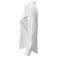 Camisa punto Waffle sostenible mujer Hicksville Woman. Color blanco.