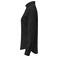 Camisa punto Waffle sostenible mujer Hicksville Woman. Color negro.