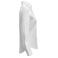 Camisa punto Waffle sostenible mujer Hicksville Woman. Color blanco.