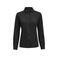 Camisa punto jersey sostenible mujer Upton Woman. Color negro.
