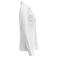 Polo manga larga strech sostenible mujer American supreme Woman. Color blanco.