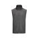 Chaleco softshell sostenible hombre Valley vest. Color steel grey.