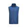 Chaleco softshell sostenible hombre Valley vest. Color azul.