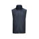 Chaleco softshell sostenible hombre Valley vest. Color azul marino.