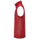 Chaleco softshell sostenible hombre Valley vest. Color rojo.