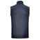 Chaleco softshell sostenible hombre Valley vest. Color azul marino.
