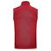 Chaleco softshell sostenible hombre Valley vest. Color rojo.