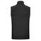 Chaleco softshell sostenible hombre Valley vest. Color negro.