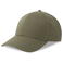 Gorra snapback sostenible Bolt-s. Color oliva.