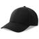 Gorra snapback sostenible Bolt-s. Color negro.