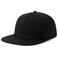 Gorra snapback sostenible Chao. Color negro.