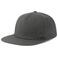 Gorra snapback sostenible Chao. Color gris oscuro.