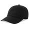 Gorra beisbol sostenible Dad hat-s five. Color negro.
