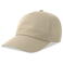 Gorra beisbol sostenible Dad hat-s five. Color piedra.