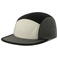 Gorra snapback sostenible Darwin. Color blanco negro gris oscuro.