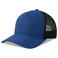 Gorra trucker sostenible Dempo. Color negro real.