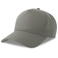 Gorra snapback sostenible Egon. Color gris.