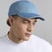 Gorra snapback denim sostenible Iraya. .