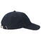 Gorra snapback denim sostenible Iraya. Color denim oscuro.