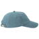 Gorra snapback denim sostenible Iraya. Color denim claro.