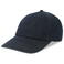 Gorra snapback denim sostenible Iraya. Color denim oscuro.